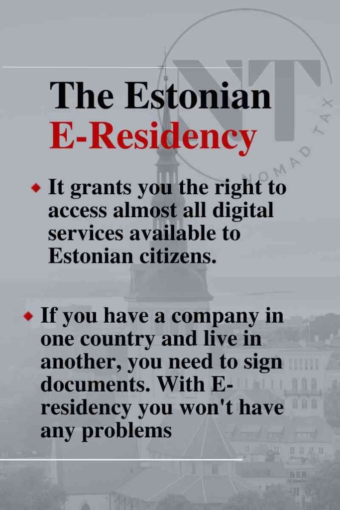 Estonian E-residency benefits