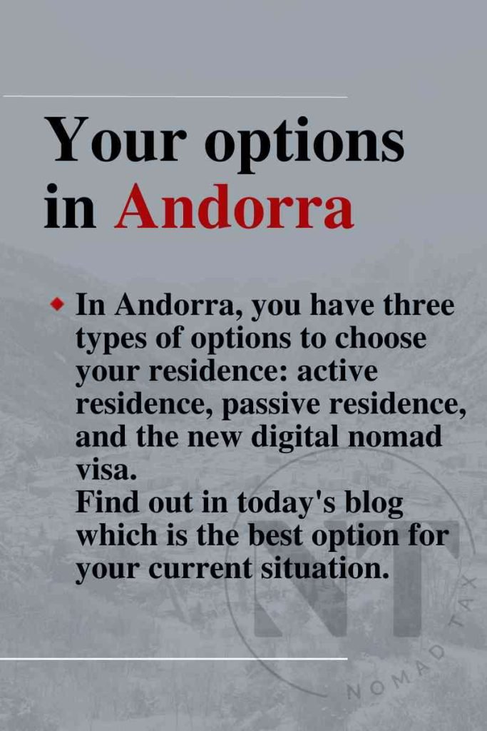 tax residency in andorra