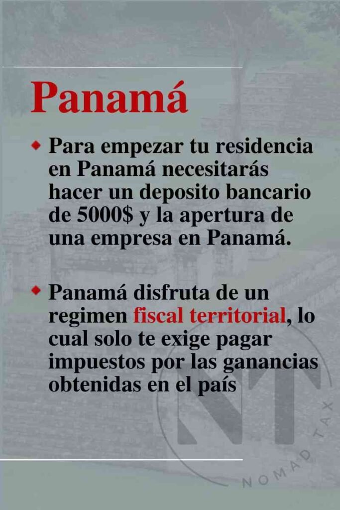 Segundo pasaporte en Panamá