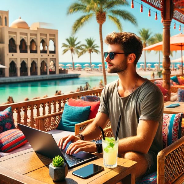 Digital Nomad Journey in the Heart of UAE | Viaje de nómada digital en el corazón de los EAU