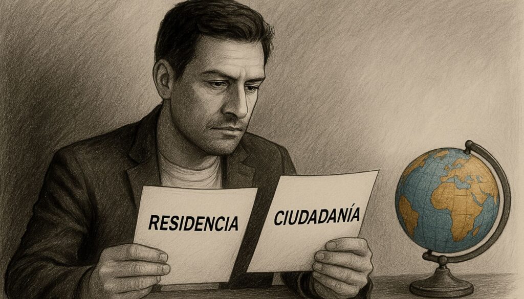 La diferencia entre residencia y ciudadanía en 2025 marca el rumbo de tu libertad financiera. Una te ofrece flexibilidad, la otra compromiso vitalicio.