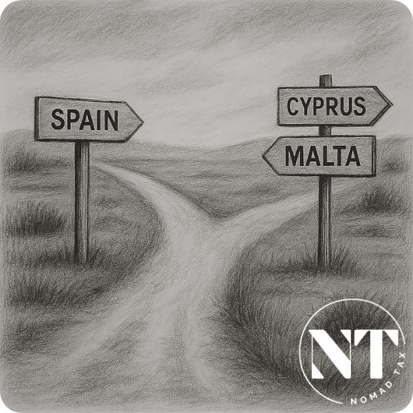 In 2025, the Spanish passport can become a fiscal burden, but there are other paths. Countries like Malta and Cyprus offer safer and more flexible alternatives for nomads and investors.