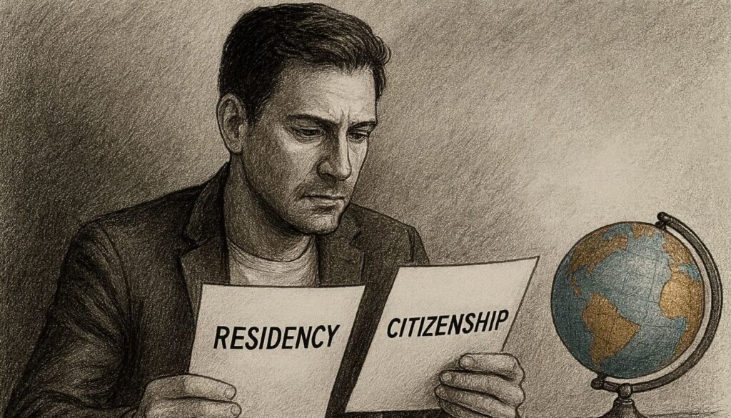 Residency vs citizenship in 2025 defines the path to your financial freedom. One offers flexibility, the other a lifelong commitment. Understanding this distinction is essential to build a solid tax strategy and avoid traps that could mortgage your future.
